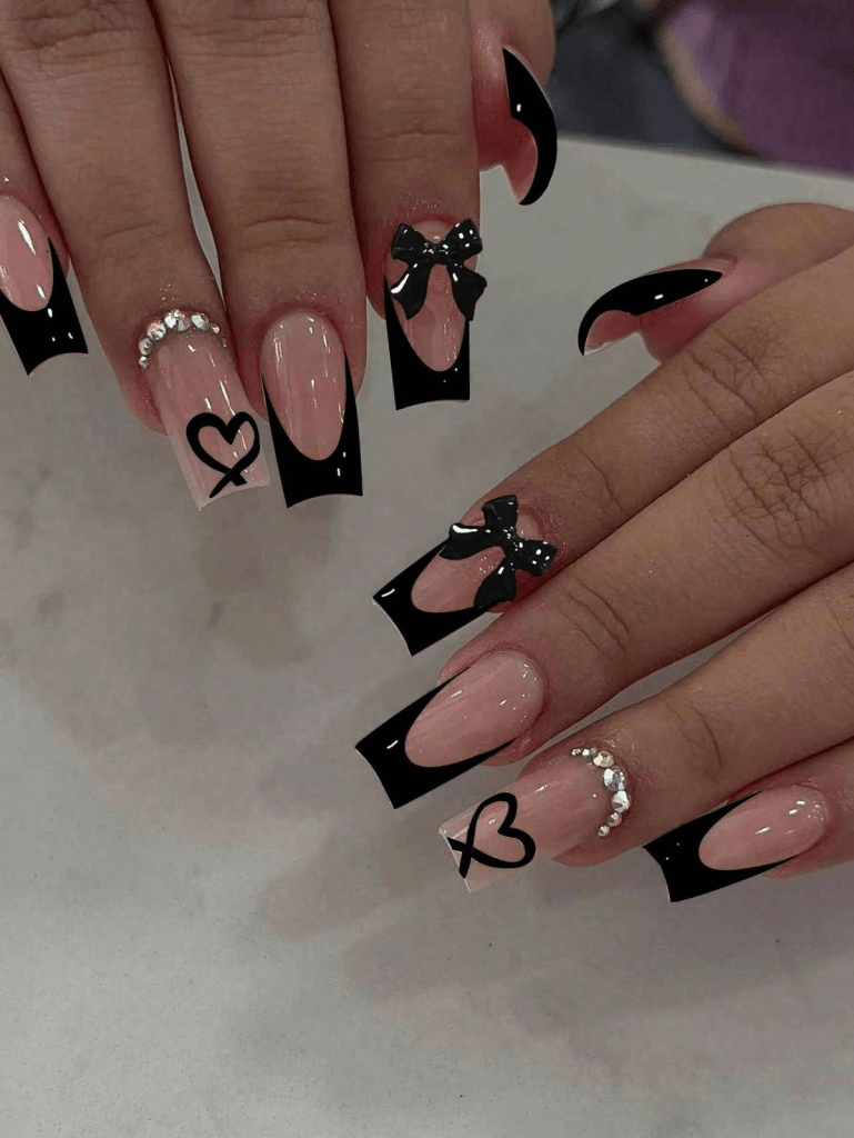 Acrylic type of nails