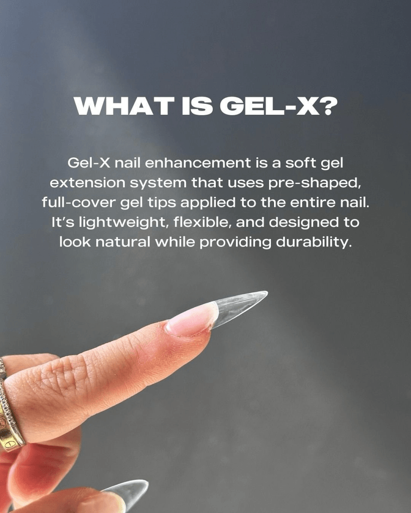 Gel X type of nails